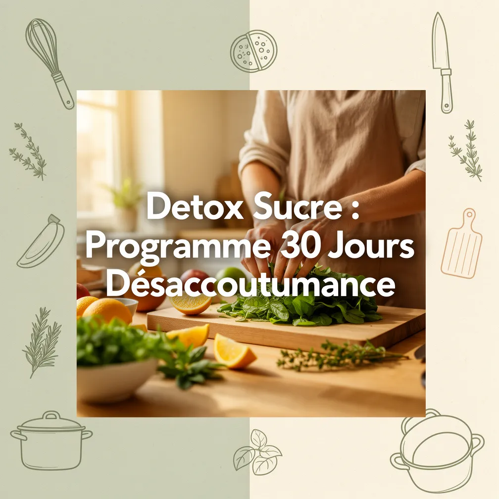 Detox Sucre : Programme 30 Jours Désaccoutumance