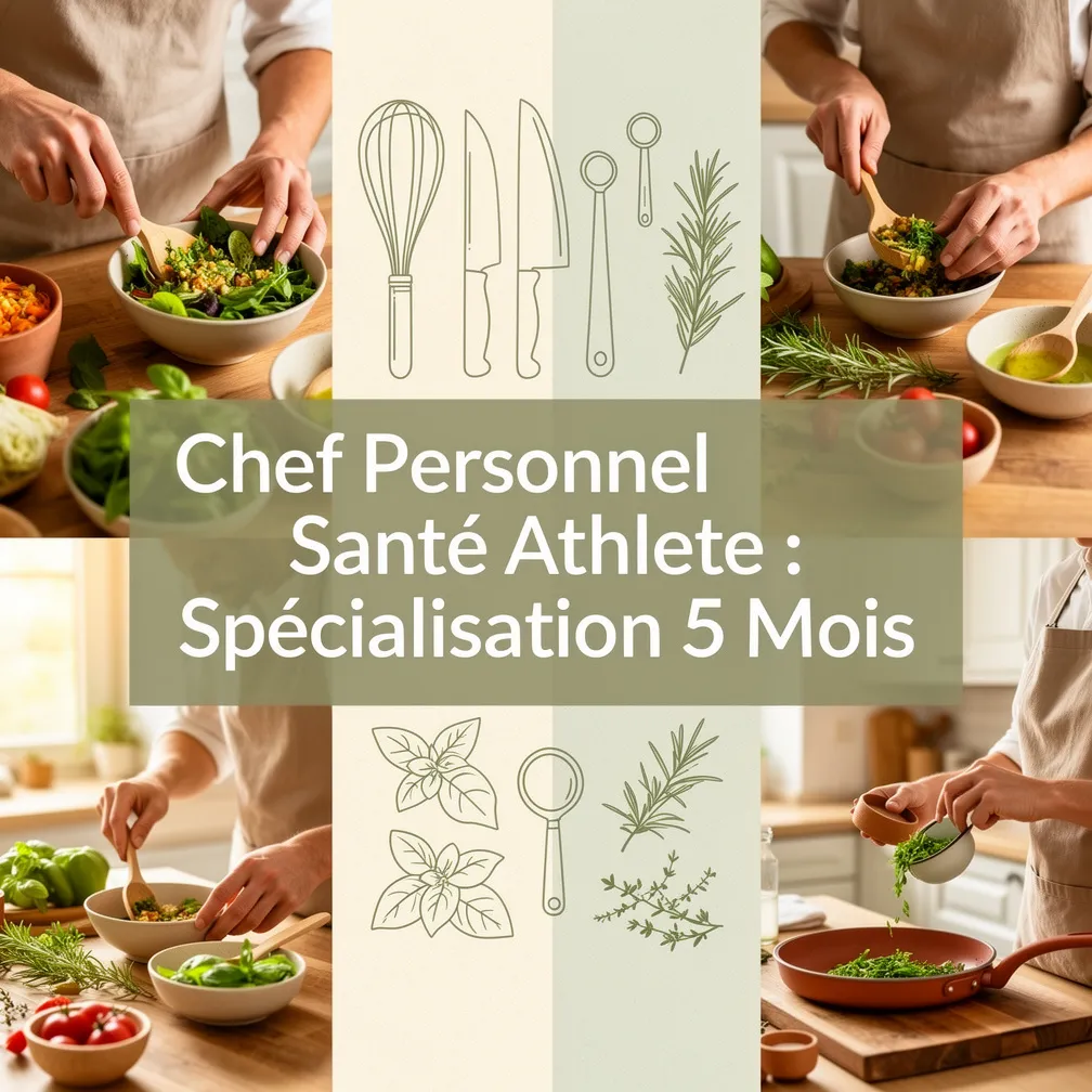Chef Personnel Santé Athlete : Spécialisation 5 Mois
