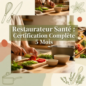 Restaurateur Santé : Certification Complète 5 Mois