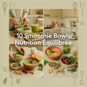 10 Smoothie Bowls Nutrition Équilibrée