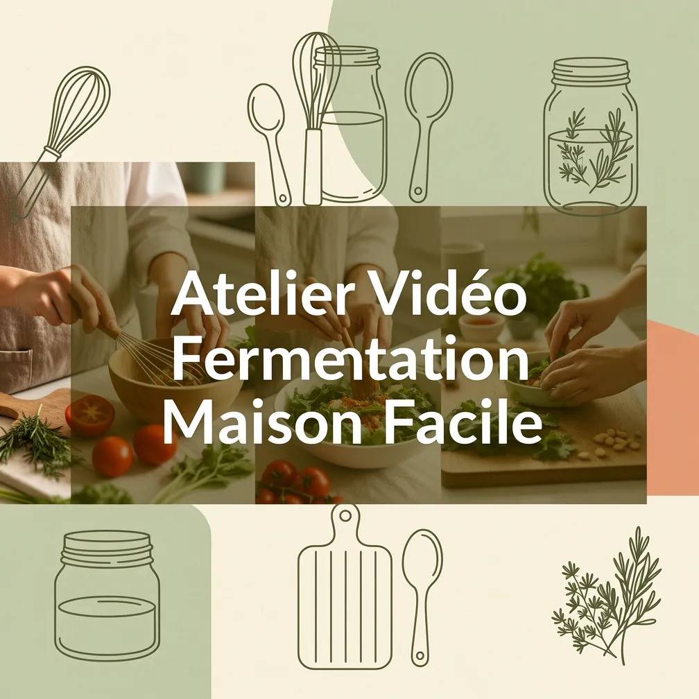 Atelier Vidéo Fermentation Maison Facile